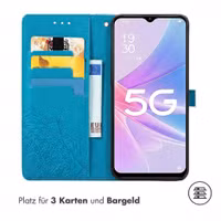 imoshion Mandala Klapphülle Oppo A58 - Türkis