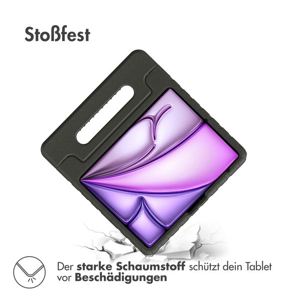 imoshion Schutzhülle mit Handgriff kindersicher Apple iPad Air 11 Zoll (2025) M3 / (2024) M2 - Schwarz