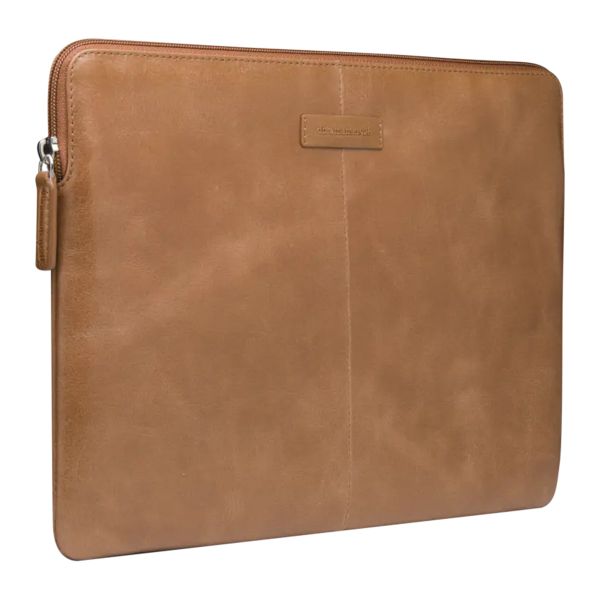 dbramante1928 Skagen Pro - Laptop Hülle 14 Zoll - Laptop Sleeve - Echtes Leder - MacBook Air 15 Zoll - Tan