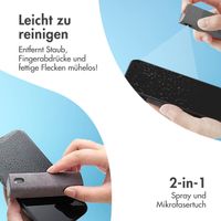 Accezz 2-in-1 Bildschirmreiniger Spray - Grau