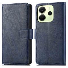 imoshion Luxuriöse Klapphülle Xiaomi Redmi Note 14 (4G) - Dunkelblau