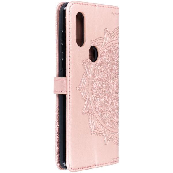 Mandala Klapphülle Rosa für das Motorola One Vision