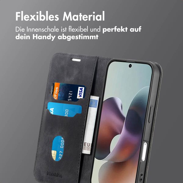 imoshion Slim Klapphülle Motorola Moto G56 - Schwarz