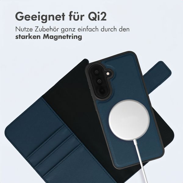 imoshion Herausnehmbare 2-in-1 Luxus-Bookcase Samsung Galaxy A37 (5G) - Blau