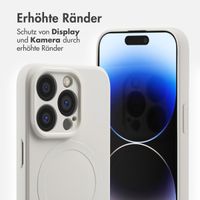 imoshion Color Back Cover mit MagSafe Apple iPhone 14 Pro - Beige