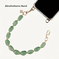 Selencia Satin Crush Handgelenkschlaufe - Mint Green