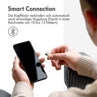 imoshion Aura Earbuds – Kabellose Kopfhörer – Kabellose Bluetooth-Kopfhörer – Weiß