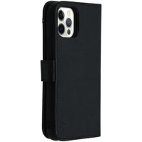 Decoded 2 in 1 Leather Klapphülle für das Apple iPhone 12 (Pro) - Schwarz