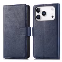 imoshion Luxuriöse Klapphülle Apple iPhone 18 Pro / 17 Pro - Dunkelblau