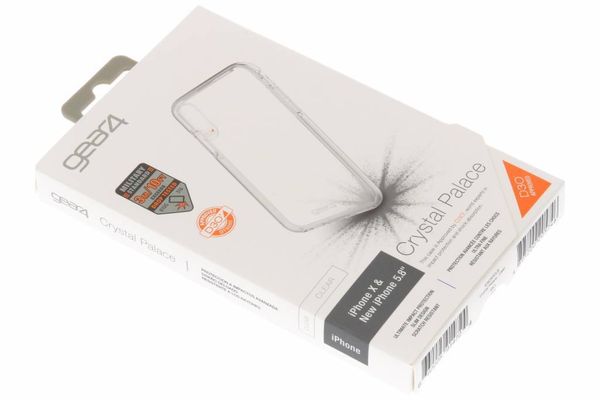 ZAGG Crystal Palace Case Transparent für das iPhone Xs / X