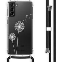 imoshion Design Hülle mit Band für das Samsung Galaxy S21 Plus - Dandelion