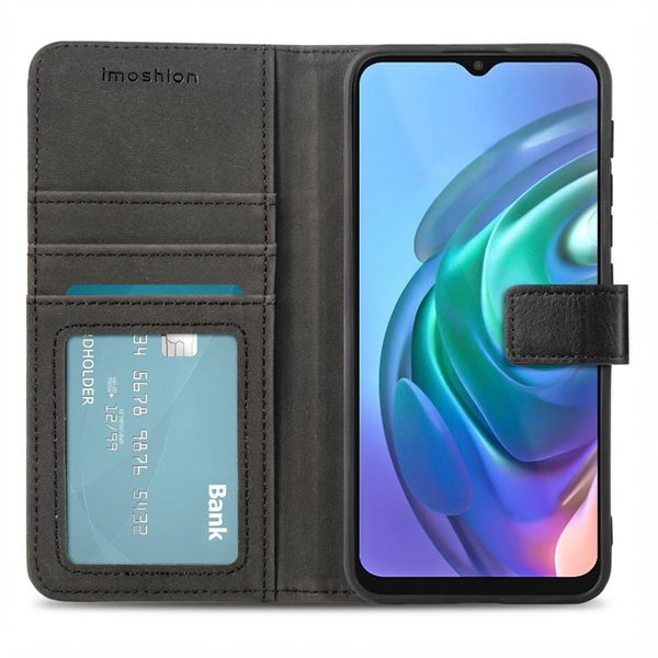 imoshion Luxuriöse Klapphülle Motorola Moto G30 / G20 / G10 (Power) - Schwarz