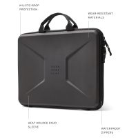 UAG Civilian Shock Laptop Hülle mit Griff 16 Zoll - Large - Schwarz