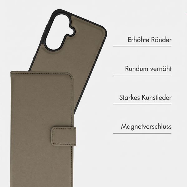 imoshion Herausnehmbare 2-in-1 Luxus-Bookcase Samsung Galaxy A27 (5G) - Grün