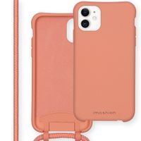 imoshion Color Backcover mit abtrennbarem Band Apple iPhone 11 - Peach