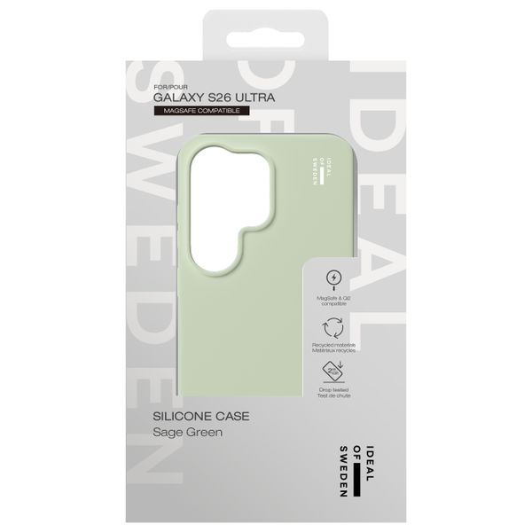 iDeal of Sweden Silikonhülle mit MagSafe Samsung Galaxy S26 Ultra - Sage Green