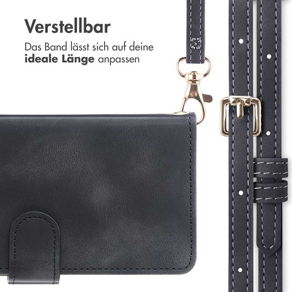 imoshion Klapphülle mit Kordel Samsung Galaxy A36 - Schwarz