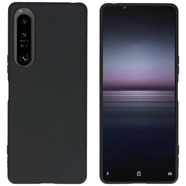 imoshion Color TPU Hülle für das Sony Xperia 1 V - Schwarz