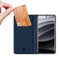 Dux Ducis Slim TPU Klapphülle für das Xiaomi Redmi Note 14 Pro (5G) - Dunkelblau