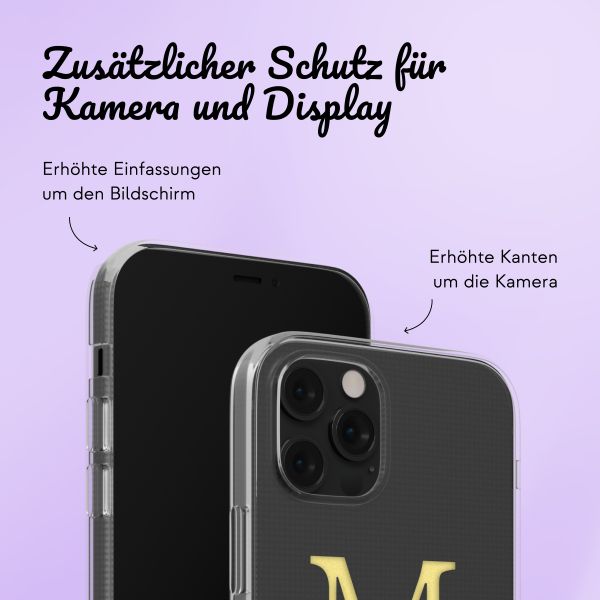 Personalisierte Hülle mit Buchstaben iPhone 11 - Transparent