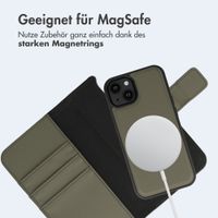 imoshion Herausnehmbare 2-in-1 Luxus-Bookcase Apple iPhone 13 - Grün