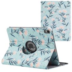 imoshion 360° drehbare Design Klapphülle Apple iPad 11 (2025) 11 Zoll A16 / iPad 10 (2022) 10.9 Zoll - Flowers