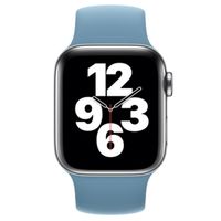 Apple Silikon Solo Loop für das  Apple Watch | 38/40/41/42 mm - Größe 1 - Northern Blue