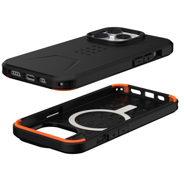 UAG Civilian Backcover MagSafe für das iPhone 14 Pro - Schwarz