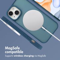 imoshion Color Guard Back Cover mit MagSafe Apple iPhone 15 - Dunkelblau
