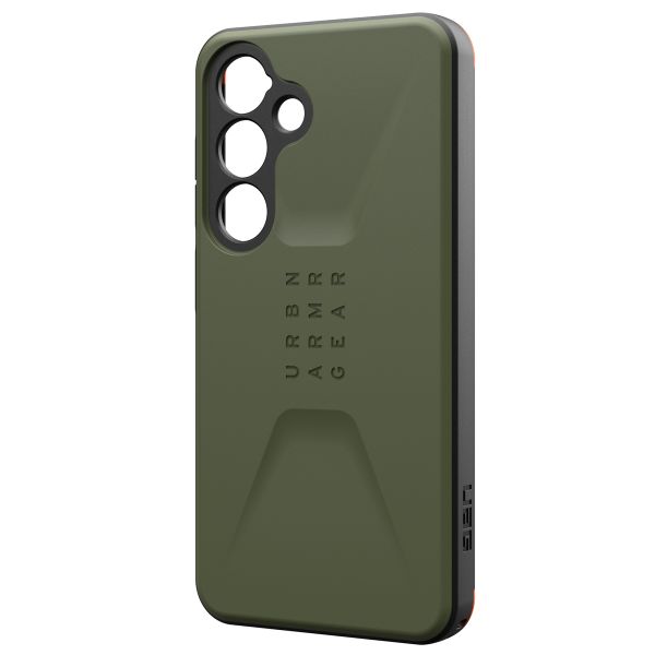 UAG Civilian Backcover für das Samsung Galaxy S24 - Olive Drab