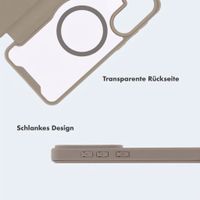 imoshion Transparente Bookcase mit MagSafe Samsung Galaxy A37 (5G) - Beige