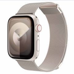 Vonmählen Milanese Loop 2 Armband für deine Apple Watch | 44/45/46/49 mm - Champagne