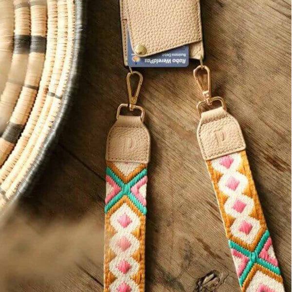 Dutchies Phone Strap - Verstellbare Universal-Telefonkordel - Cleopatra / Beige