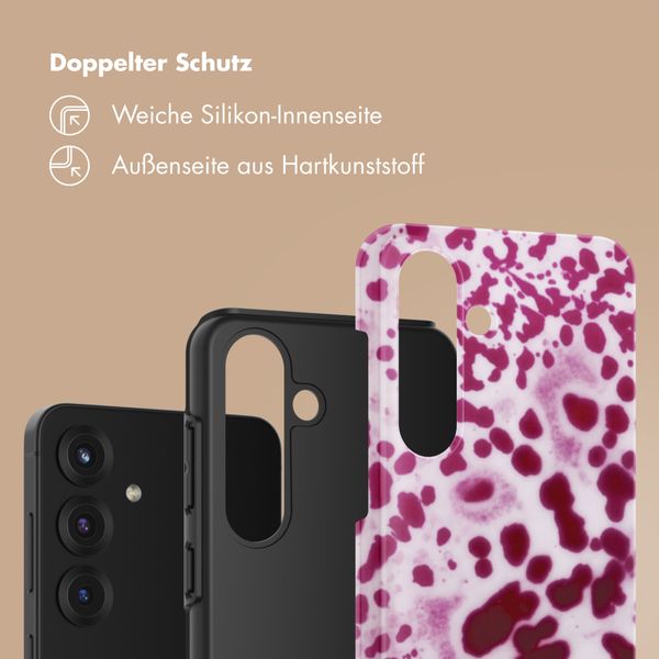 Selencia Vivid Back Cover Samsung Galaxy S25 - Cosmic Orchid