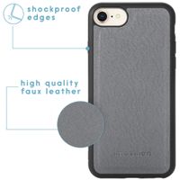 imoshion Luxuriöse Portemonnaie-Klapphülle iPhone SE (2022 / 2020) 8 / 7 - Grau