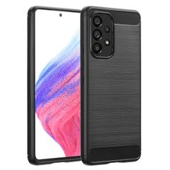 imoshion Brushed Back Cover Samsung Galaxy A53 - Schwarz