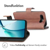 imoshion Luxuriöse Klapphülle Google Pixel 9A - Braun