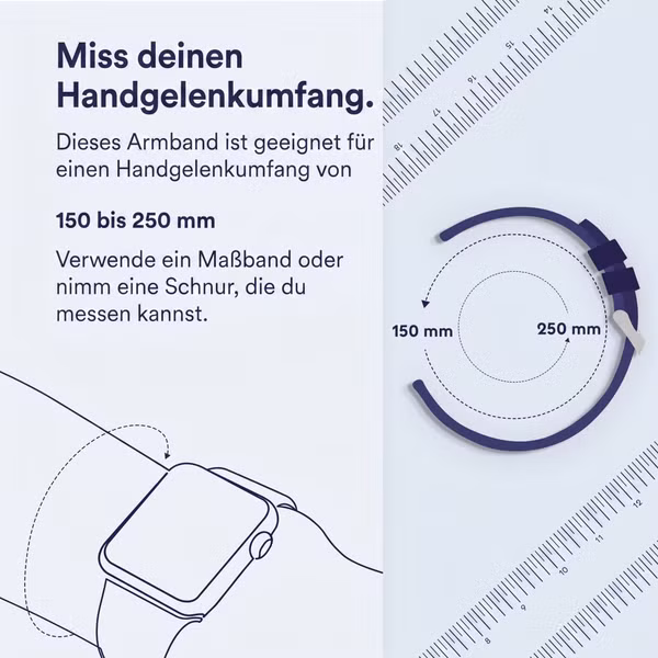 WiWu Milanaise-Armband für Apple Watch | 44/45/46/49 mm - Rosé gold
