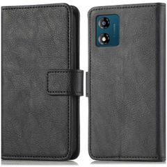 imoshion Luxuriöse Klapphülle Motorola Moto E13 - Schwarz