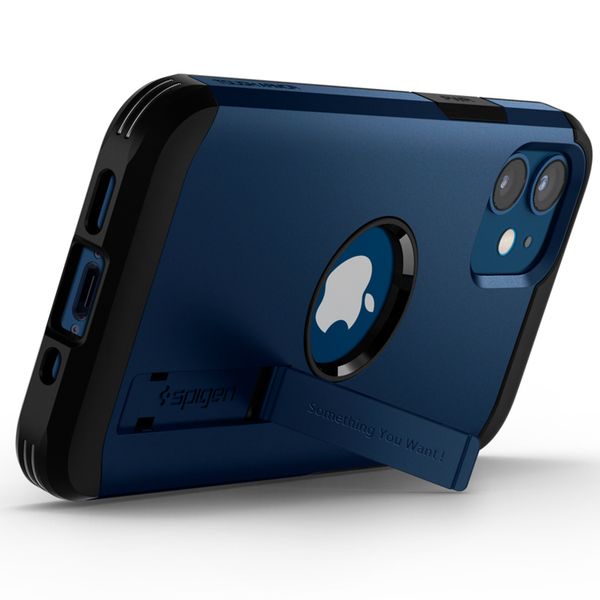 Spigen Tough Armor™ Case für das iPhone 12 Mini - Dunkelblau