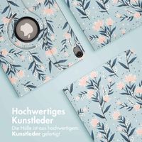 imoshion 360° drehbare Design Klapphülle Apple iPad Air 5 (2022) / Air 4 (2020) - Flowers