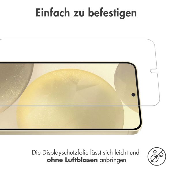 imoshion Bildschirmschutzfolie Gehärtetes Glas für das Samsung Galaxy S25 Plus