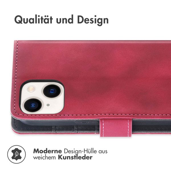 imoshion Klapphülle mit Kordel Apple iPhone 13 - Rot