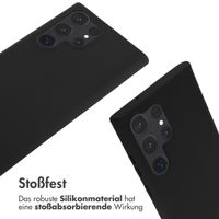 imoshion SilikonHülle mit Band Samsung Galaxy S23 Ultra - Schwarz