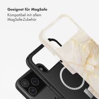 Selencia Vivid Rückabdeckung mit MagSafe Apple iPhone 17 Pro - Golden Beige Marble