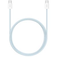 imoshion USB-C-zu-USB-C-Kabel – Geflochten – 2 Meter – Blau