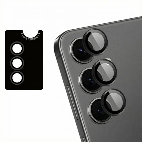 imoshion 2er-Pack Objektivschutz für Kamera für das Samsung Galaxy S25 Plus - Schwarz