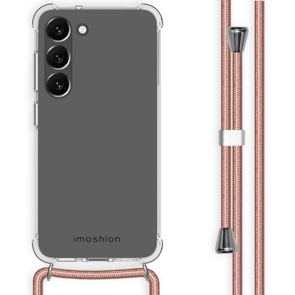 imoshion Backcover mit Band für das Samsung Galaxy S23 Plus - Rose Gold