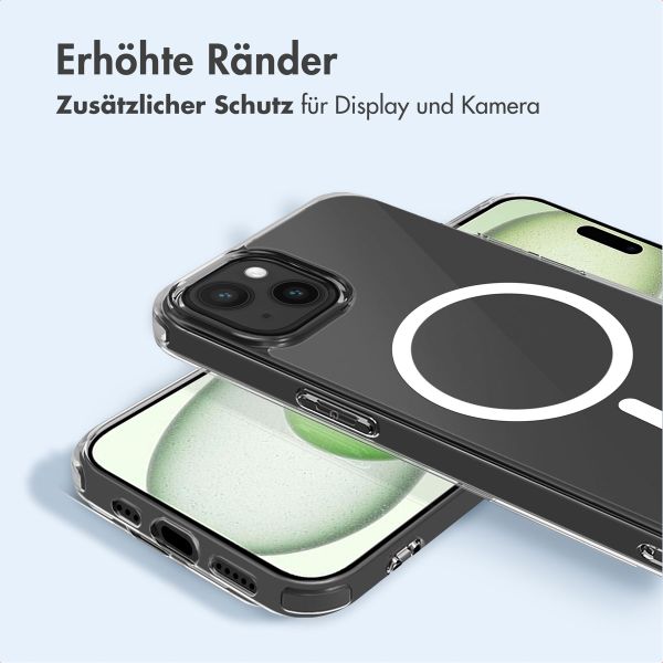 imoshion Protective Back Cover mit MagSafe iPhone 15 Plus - Transparent