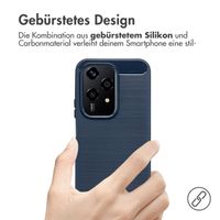 imoshion Brushed Back Cover für das Honor 200 Lite - Dunkelblau